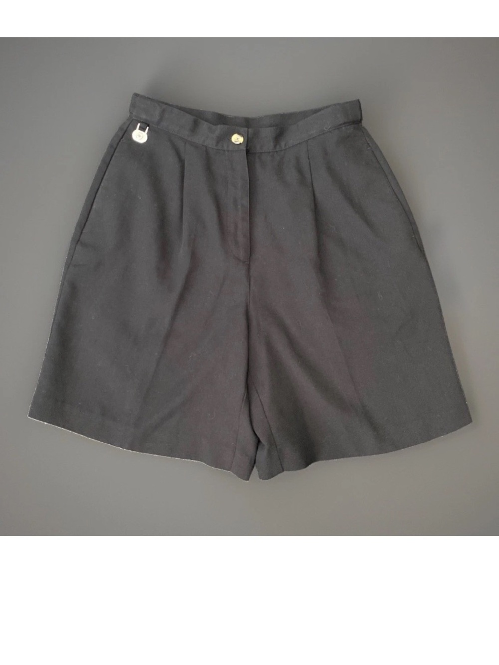 Lizgolf Shorts Black Golf Sz 10 preppy Athletic Activewear High Waist